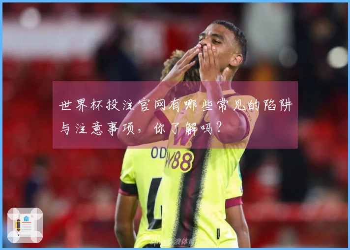 世界杯投注官网有哪些常见的陷阱与注意事项，你了解吗？