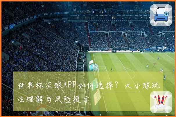 世界杯买球APP如何选择？大小球玩法理解与风险提示