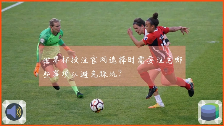 世界杯投注官网选择时需要注意哪些事项以避免踩坑？