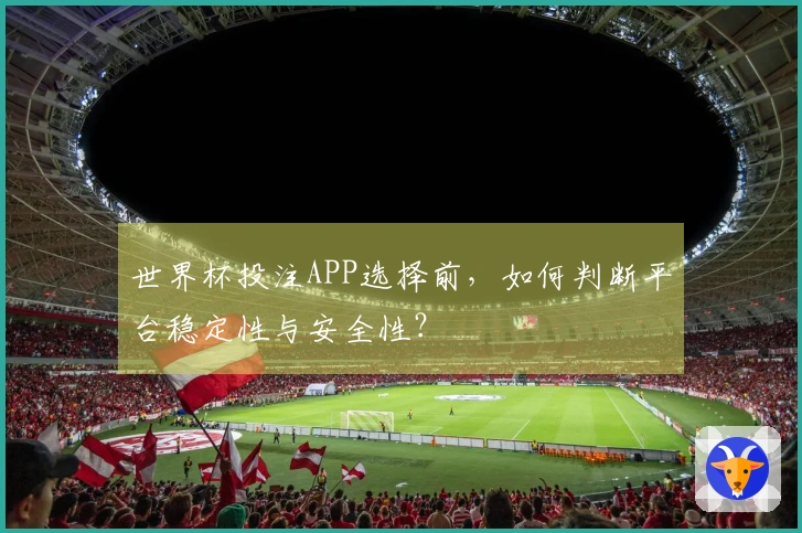 世界杯投注APP选择前，如何判断平台稳定性与安全性？