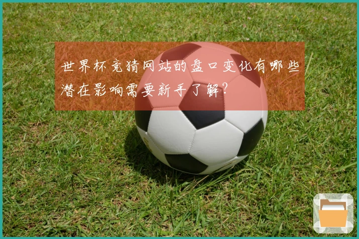 世界杯竞猜网站的盘口变化有哪些潜在影响需要新手了解？