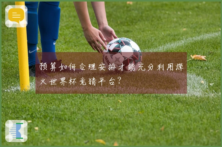 预算如何合理安排才能充分利用烽火世界杯竞猜平台？