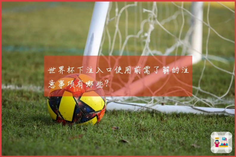 世界杯下注入口使用前需了解的注意事项有哪些？